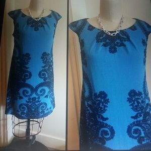Beautiful peacock teal dress - size 8